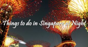 6 THINGS TO DO IN SINGAPORE AT NIGHT