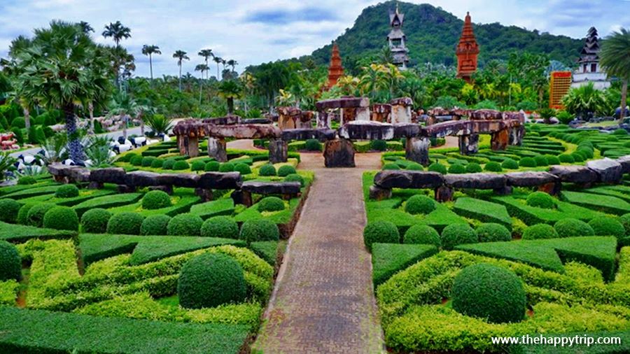 Nong Nooch Tropical Botanical Garden Pattaya Fasci Garden 